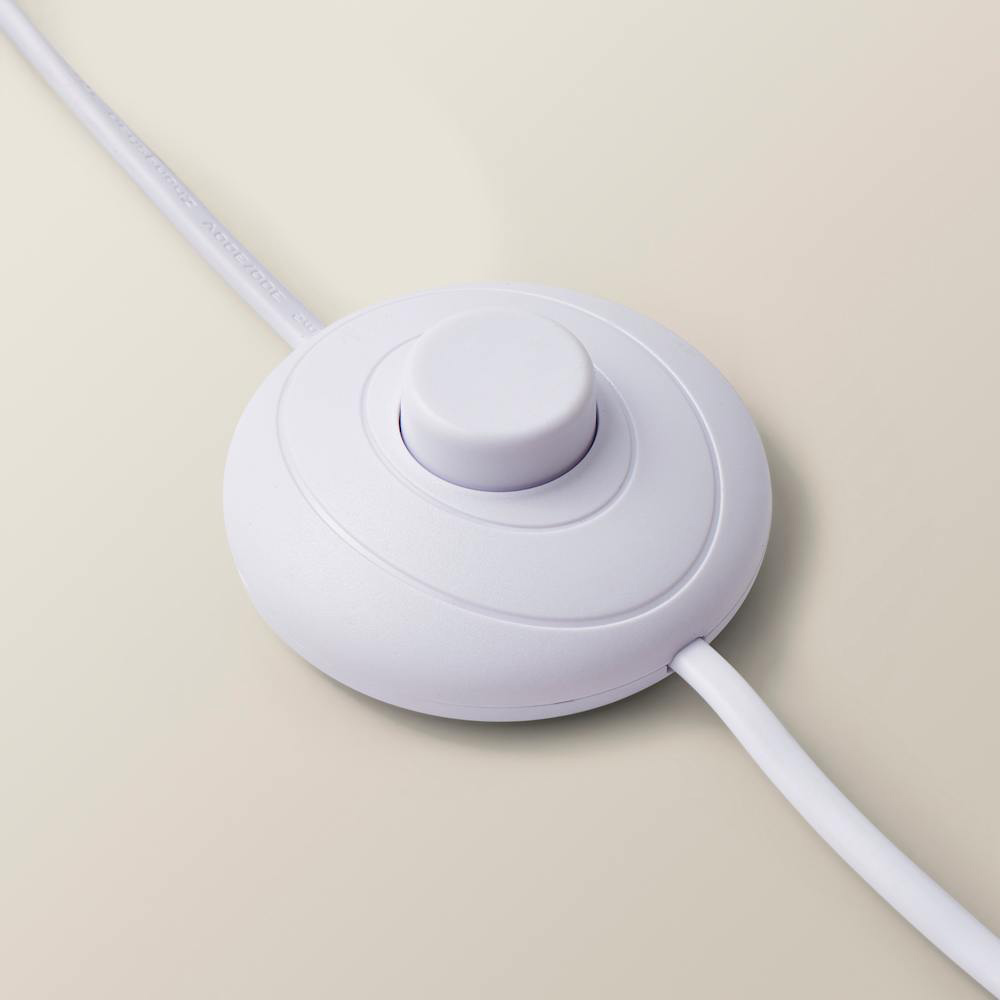 ValueLights Morrigan Orange Checkerboard Bamboo Shade Shelf Tripod LED Floor Lamp with Bulb Image 6