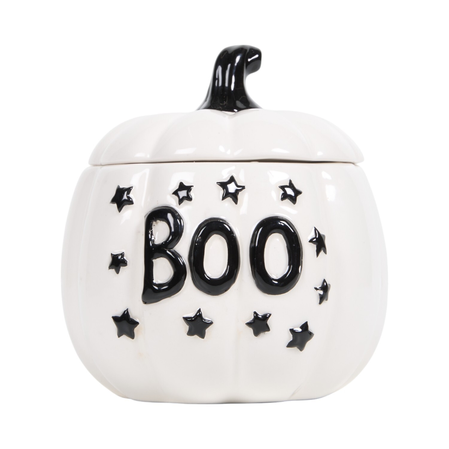 Boo Large Ceramic Candle Image 6