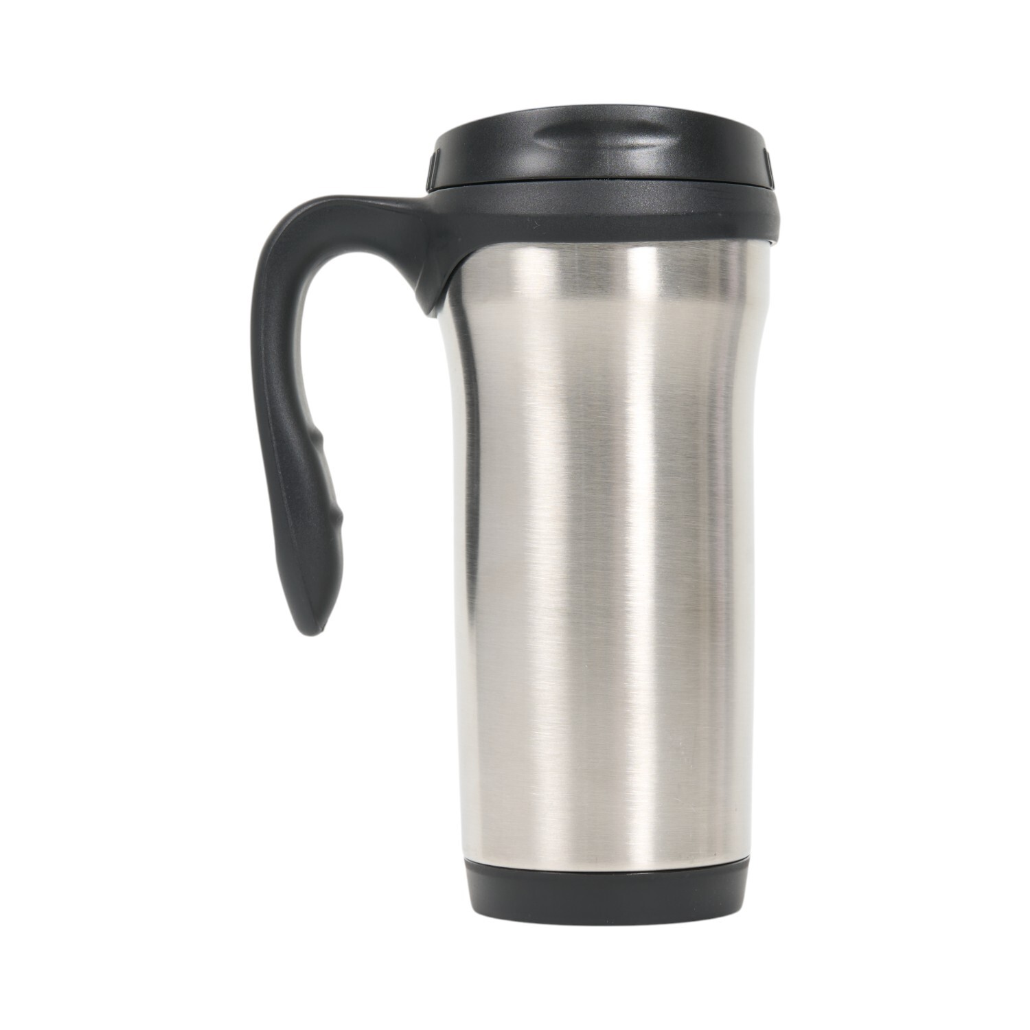 Nitro Double Wall Travel Mug Silver Image 2