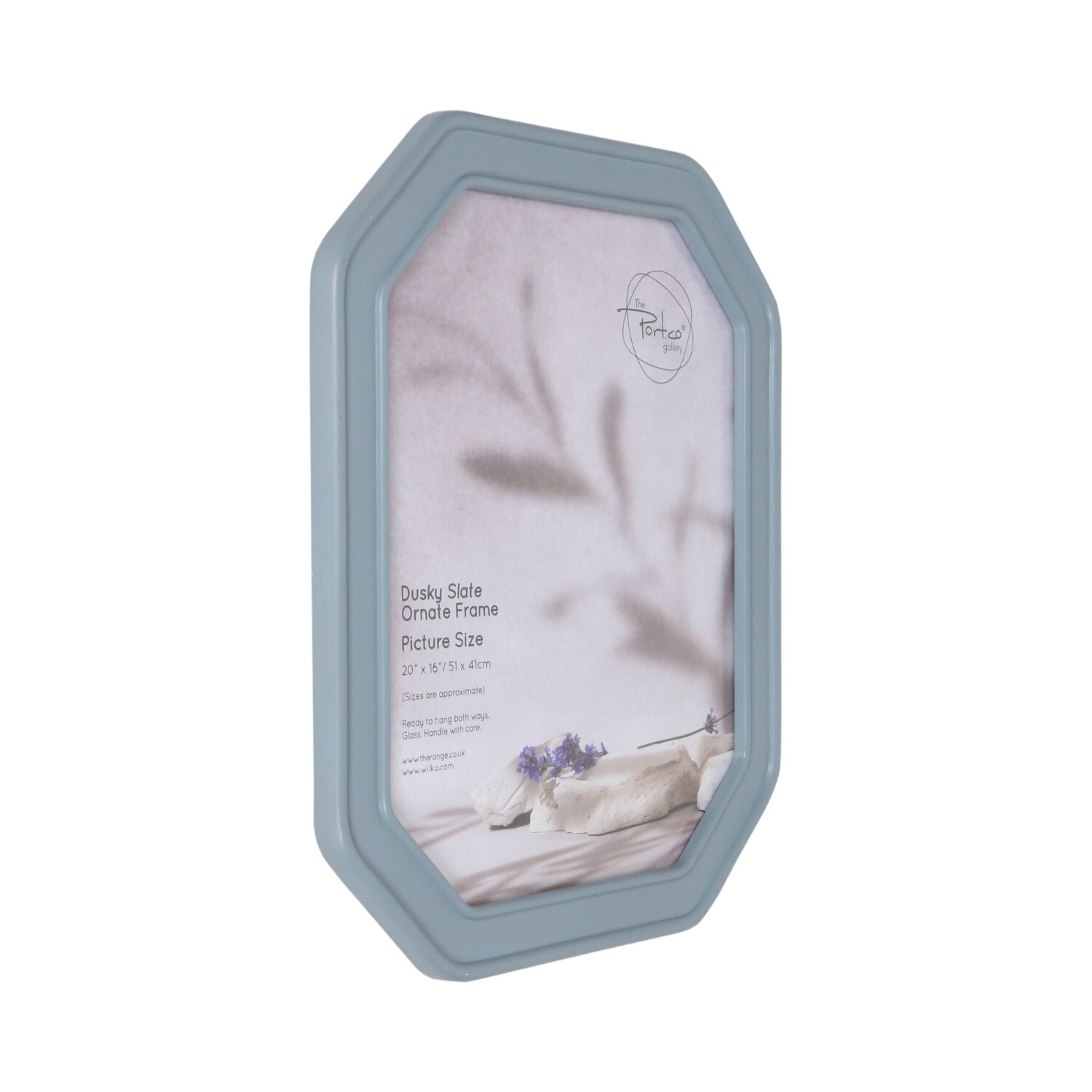 Ornate Photo Frame Dusky Slate 20 x 16in Image 2