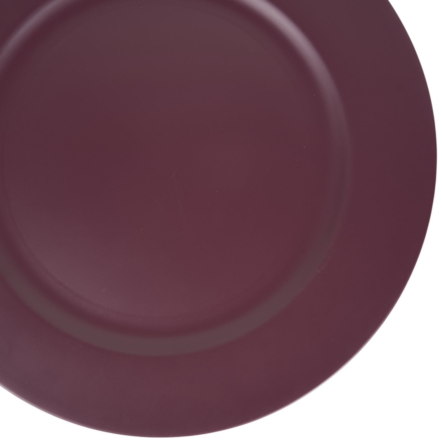 Plum Charger Plate Purple Image 2