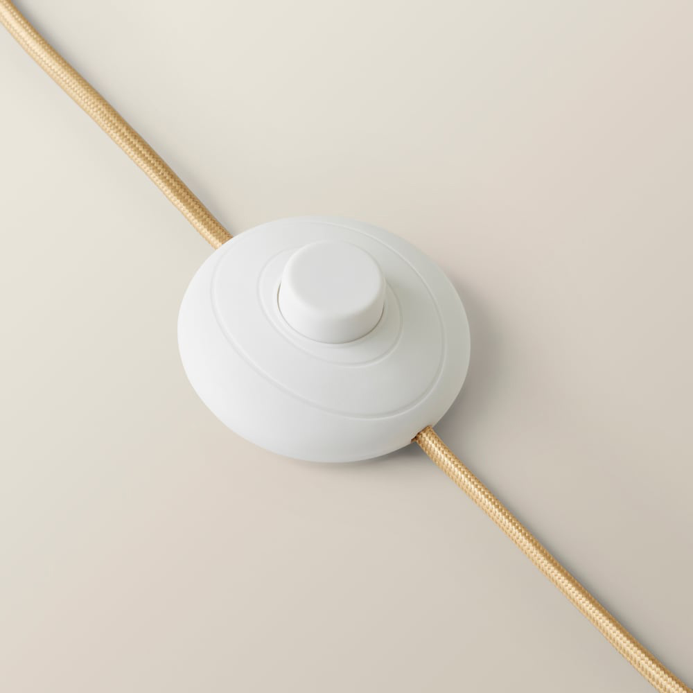 ValueLights Lottie Orange Checkerboard Bamboo Shade Wooden Tripod LED Floor Lamp with Bulb Image 6