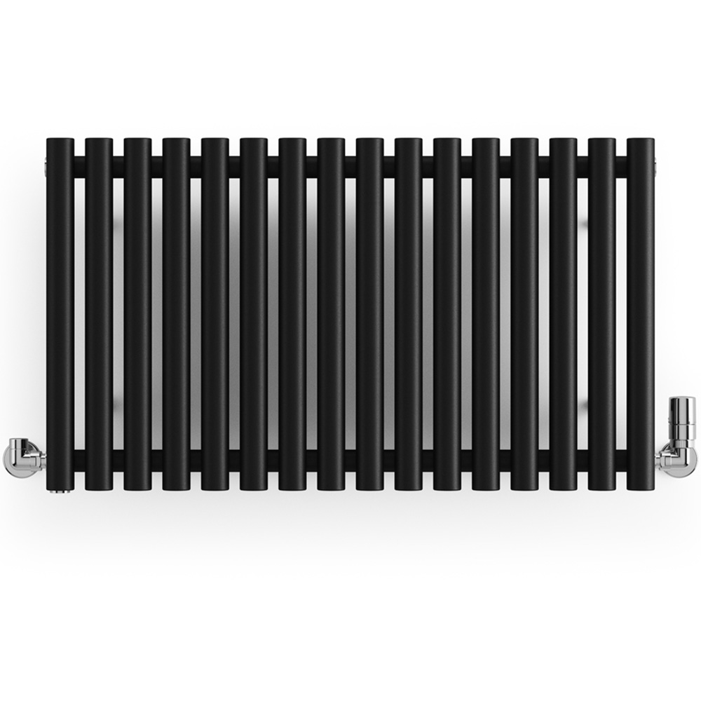 Terma Rolo Room 2015 BTU Heban Black Radiator 500 x 865mm Image 3