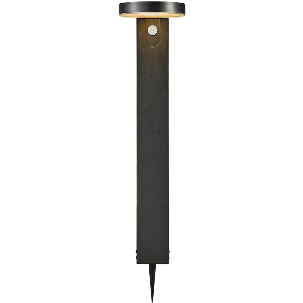 Nordlux Rica Black Round Solar Garden Light Image 4