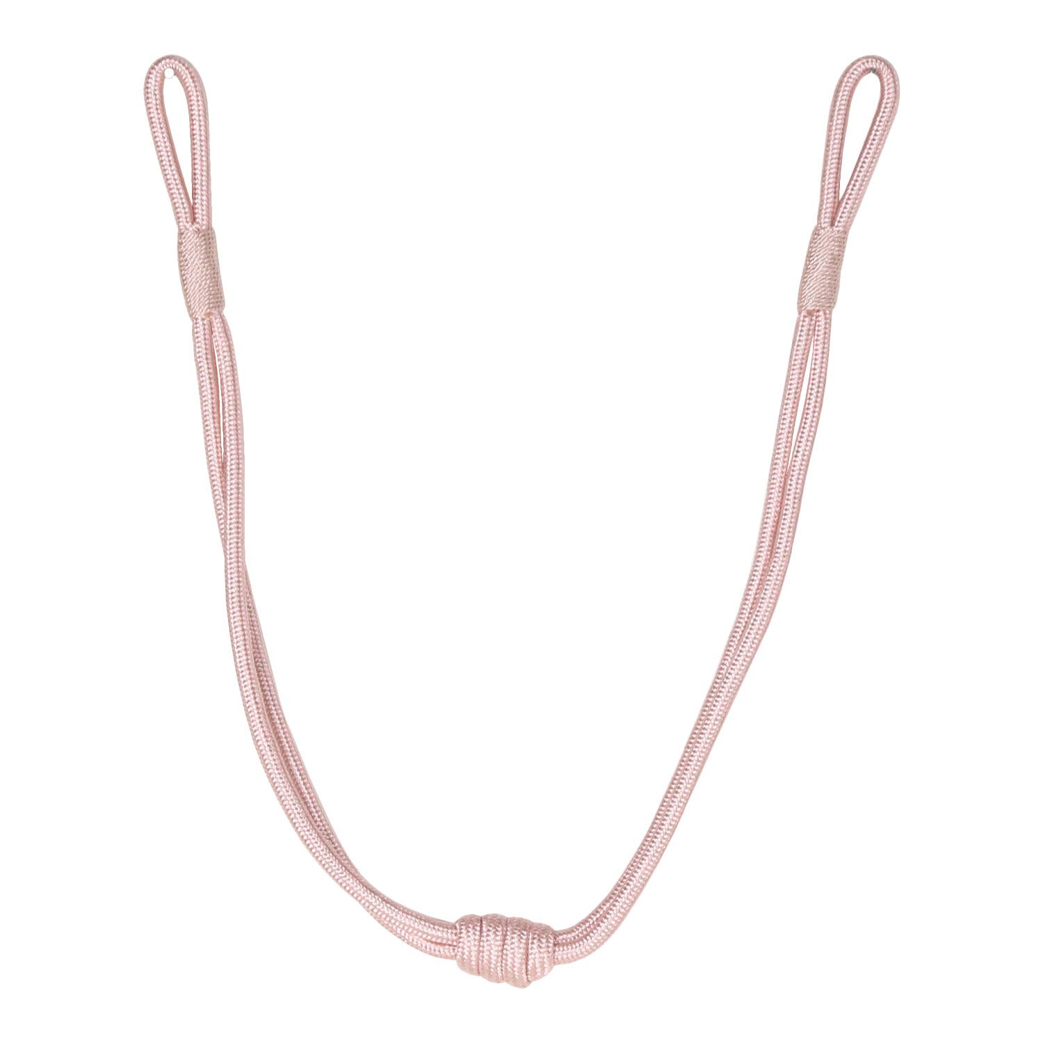 Braided Knot Tie Backs - Rose Image