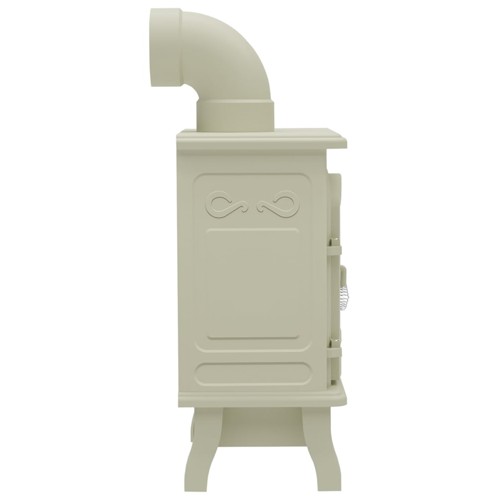 Be Modern Colman Cream Electric Stove with Flue Pipe 1.85kW Image 4