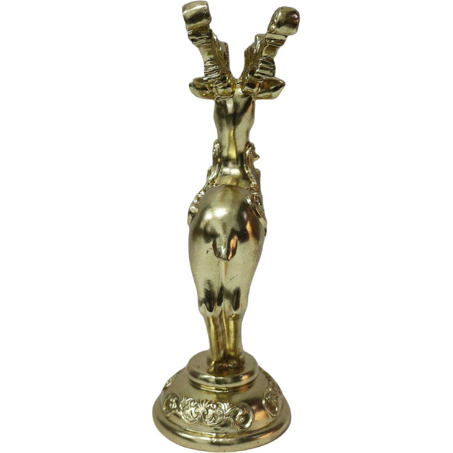 Elegant Gold Stag Ornament Image 4