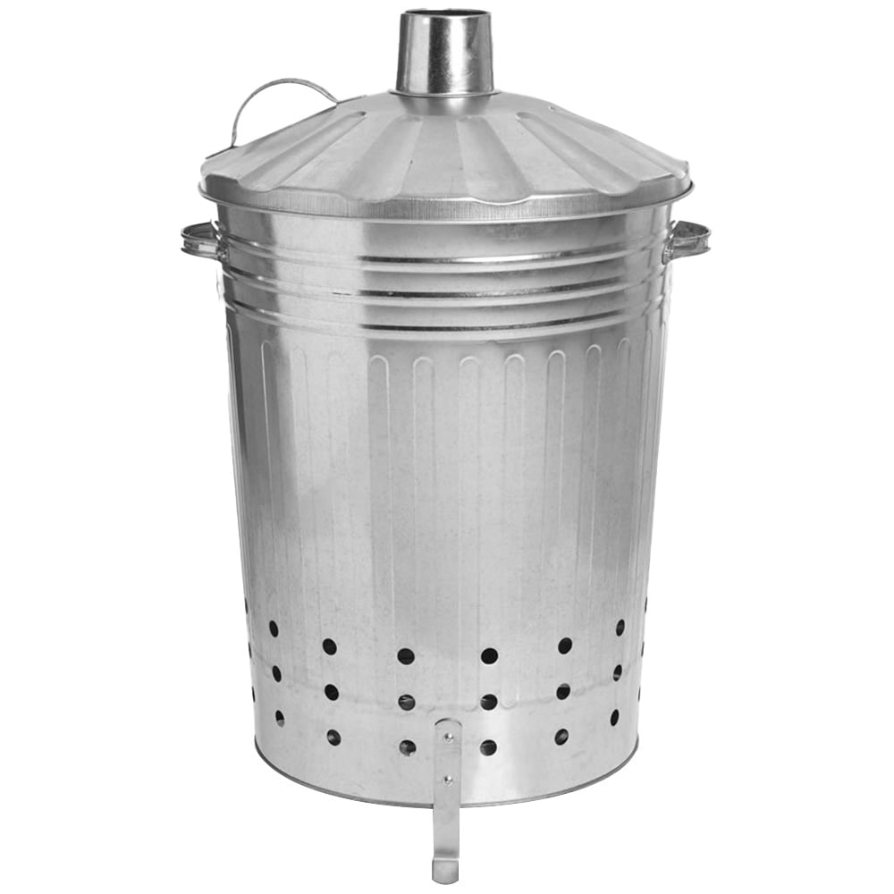 Apollo Galvanised Incinerator 80L Image 1