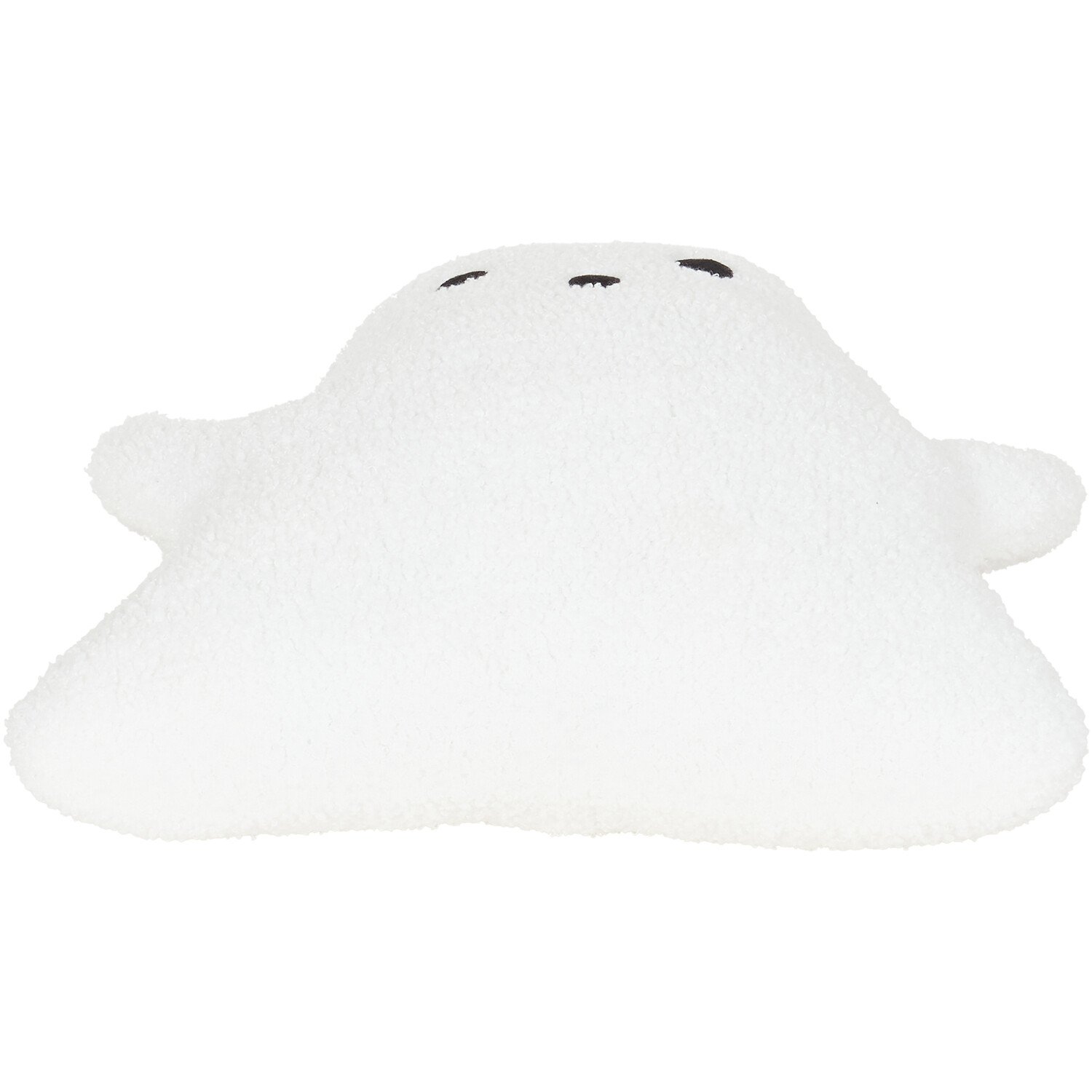 Ghost Shaped Cushion - White Image 3