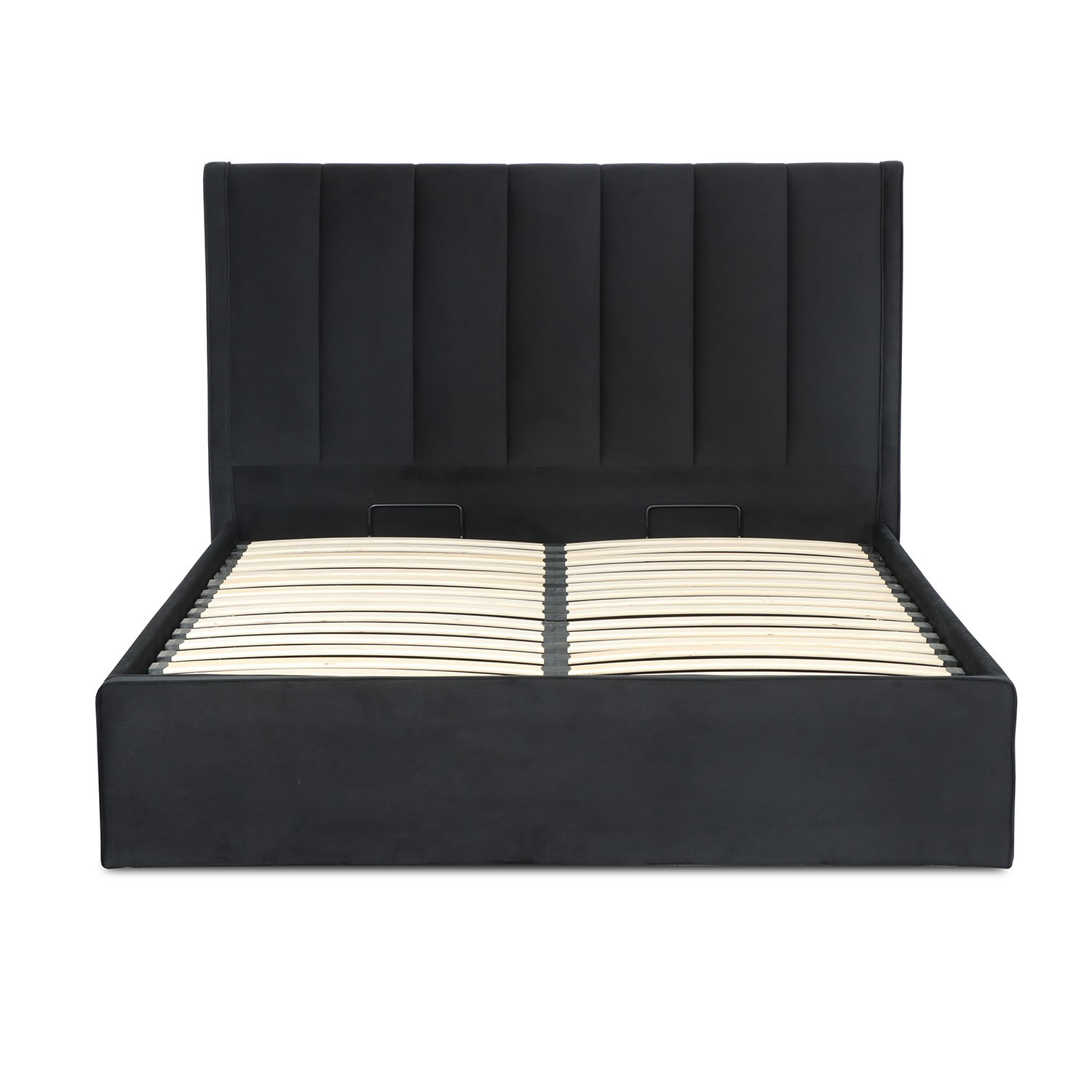 Willow Ottoman Black - Black / King Image 11
