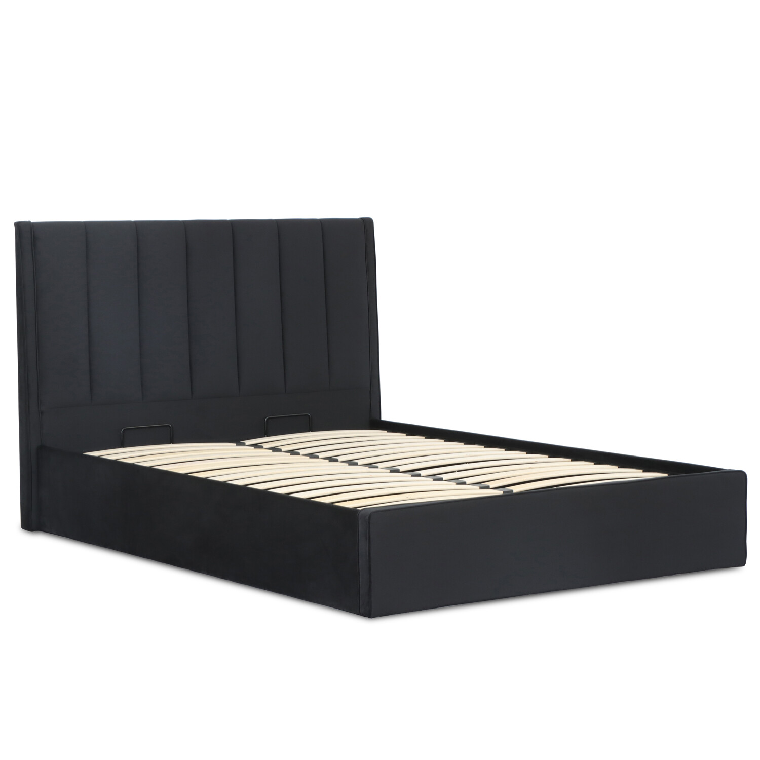 Willow Ottoman Black - Black / King Image 2