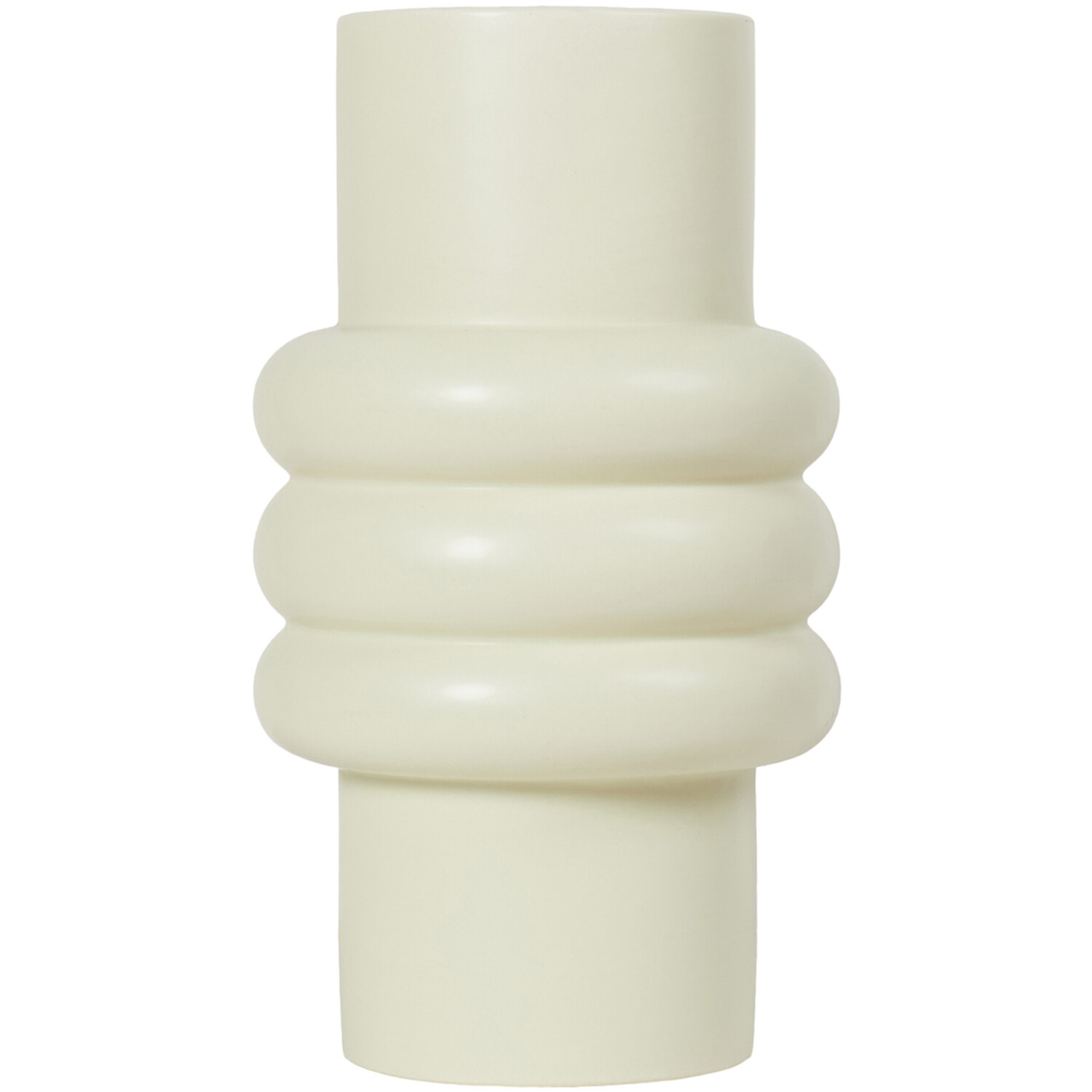 Cleo Abstract Vase - White Image 5