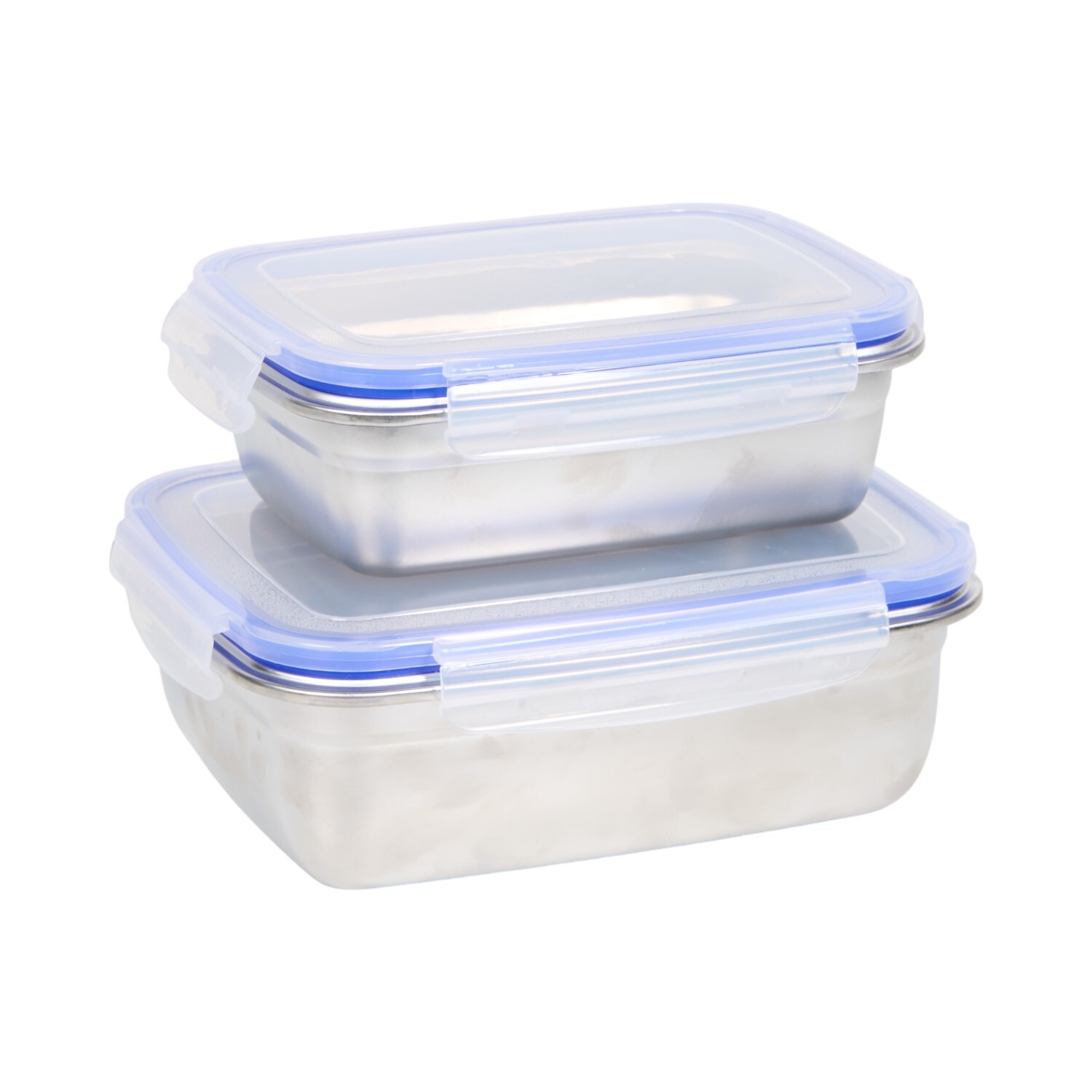 MY Stainless Steel Microwavable Food Container Chrome Image 4