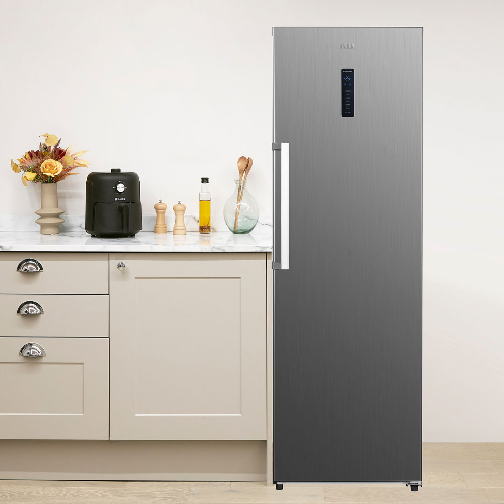 Haden HZ274IX Silver Total No Frost 274L Tall Freezer Image 2