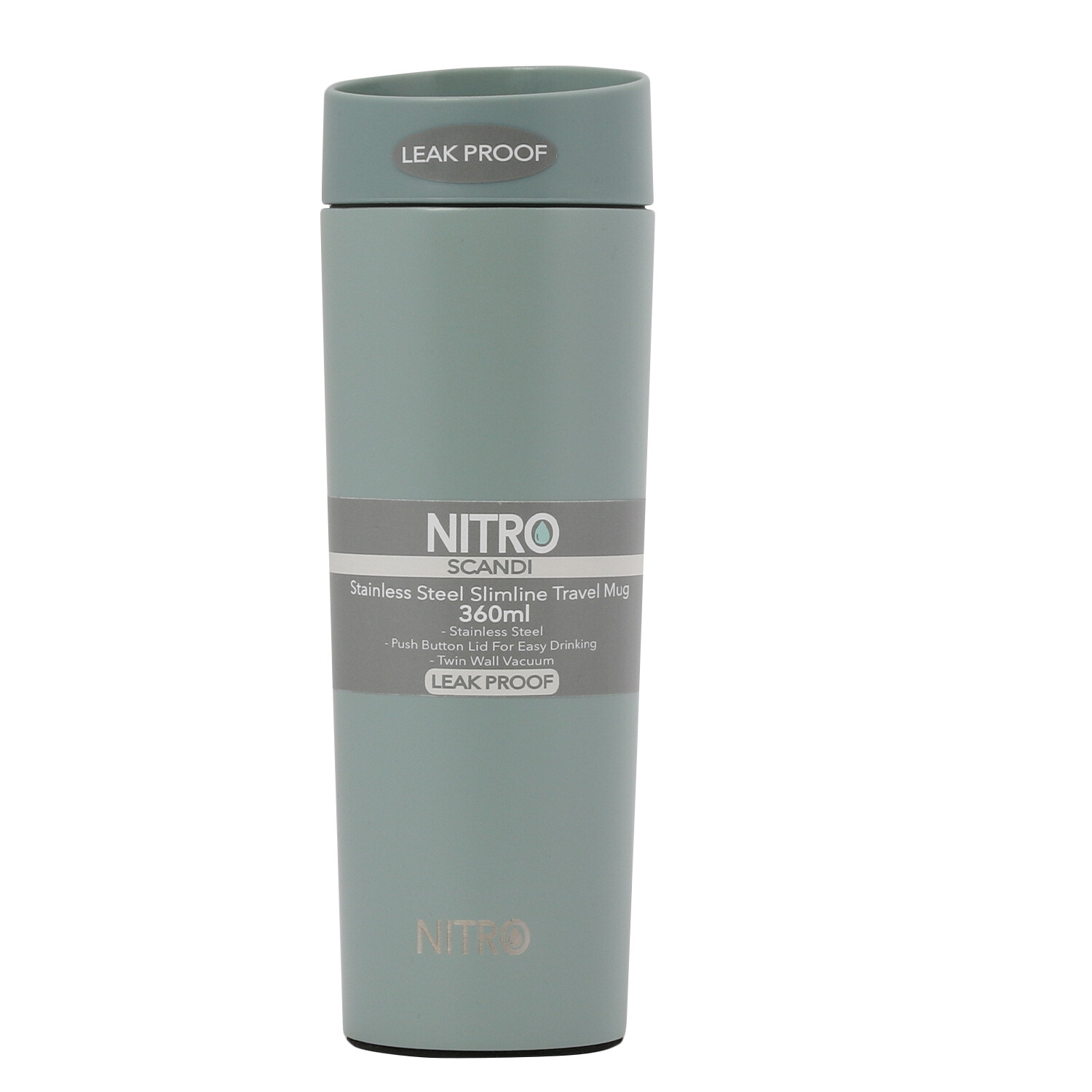 Nitro Scandi Stainless Steel Slimline Travel Mug Image 2