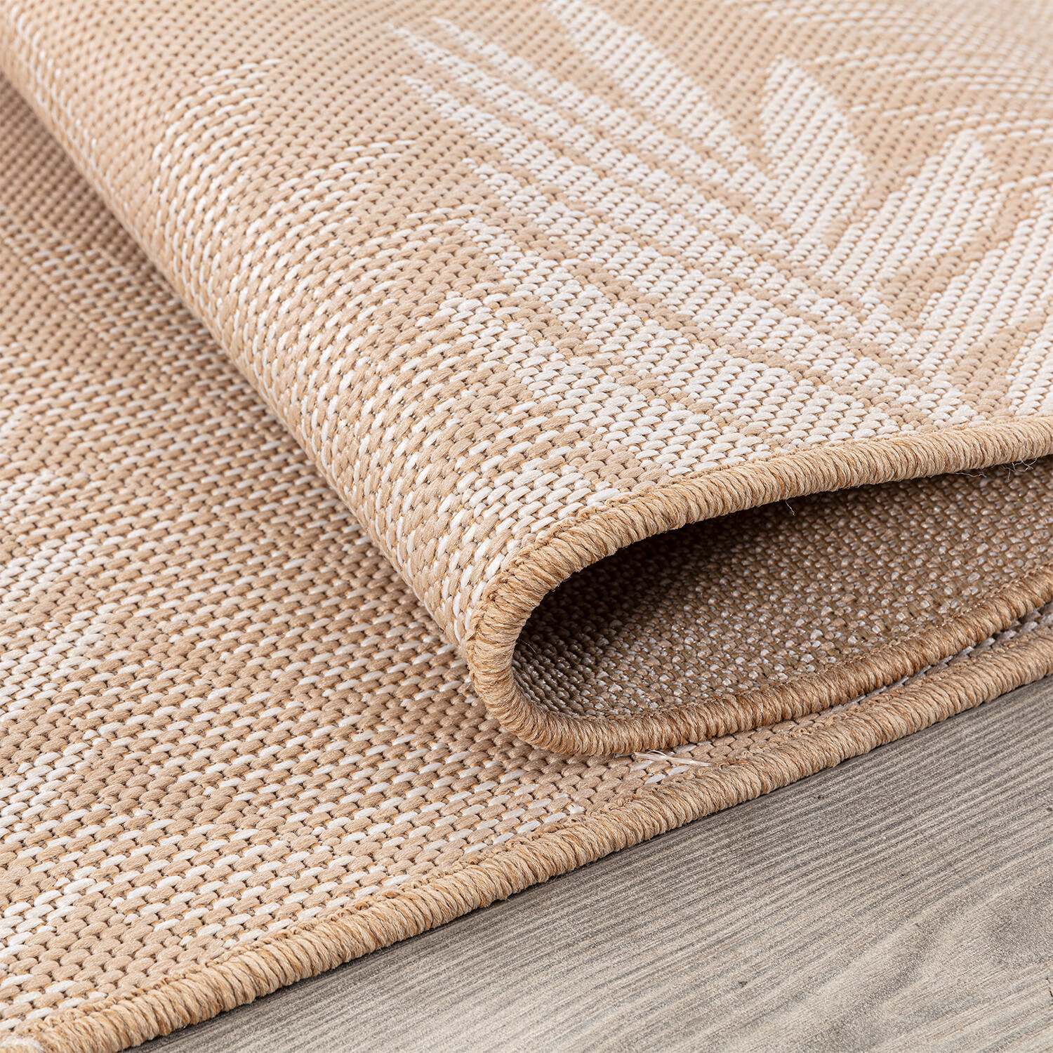 Louisiana Fern Indoor Outdoor Rug  - Terracotta / 120cm Image 3