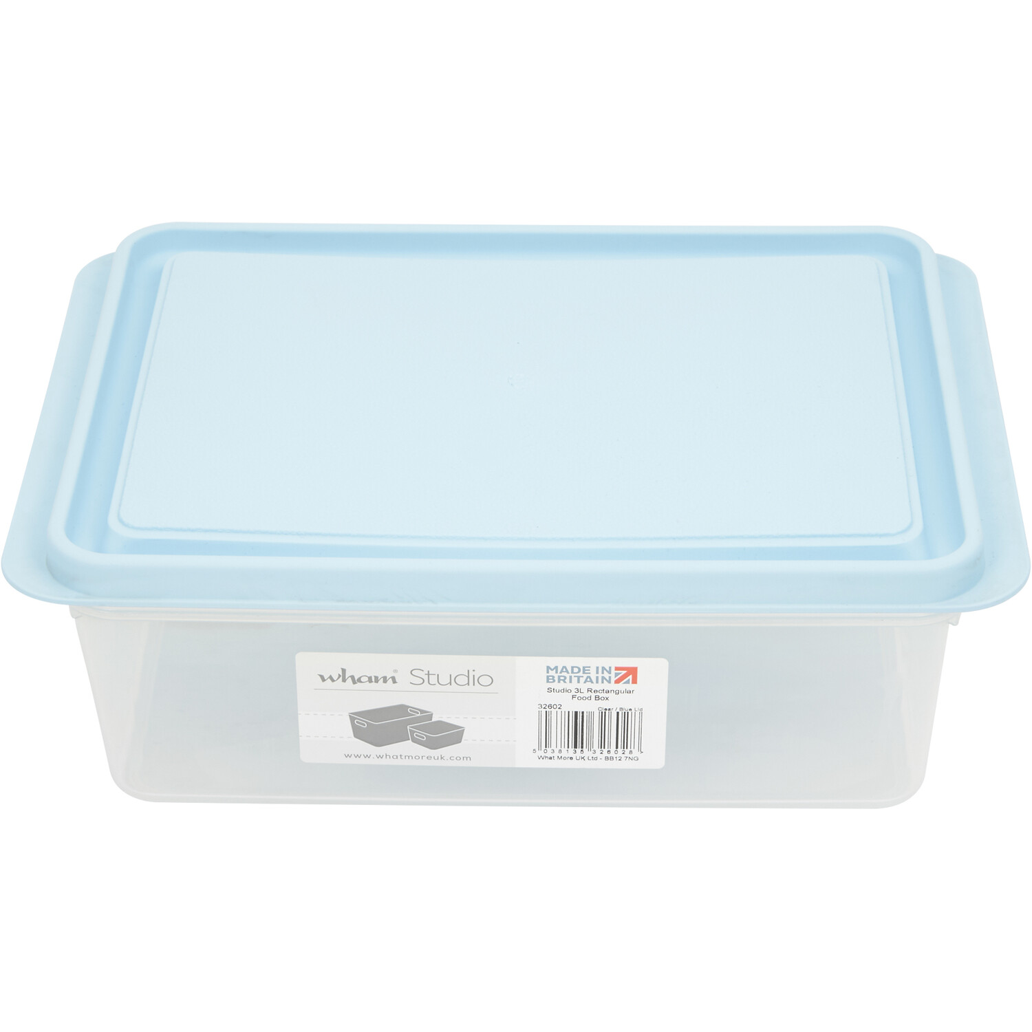 Studio Food Box with Flexible Lid - Clear / 3l Image 3