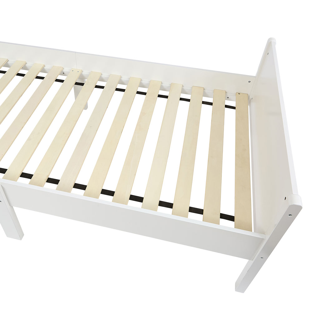 Liberty House Toys Single White Football Kids Bed Image 7