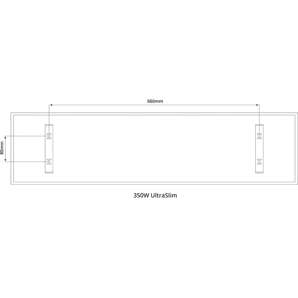Mirrorstone Nexus 350W Minimal Leaf Wi-Fi Infrared Heating Panel 295 x 1195mm Image 9