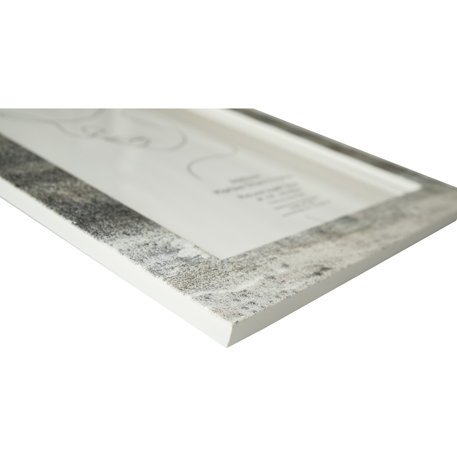 Addison Marble Effect Frame Grey 16 x 12in Image 3