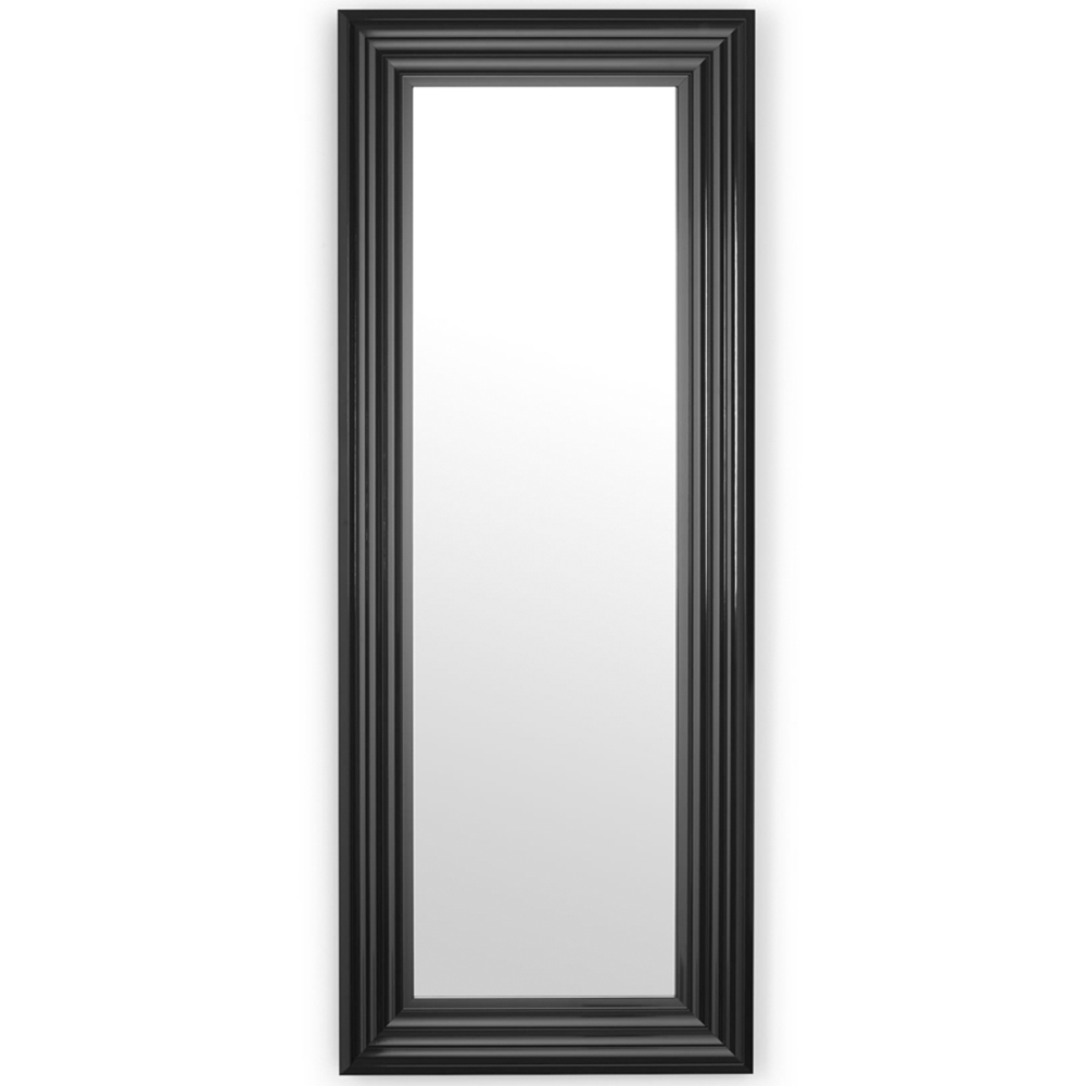 Julian Bowen Tokyo Gloss Black Rectangular Full Length Dressing Mirror 115 x 45cm Image 3