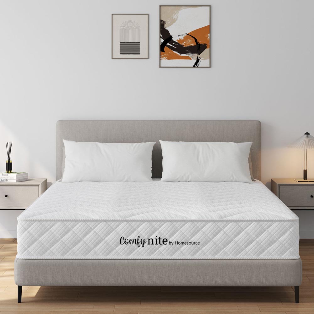 Home Source Antares Double Quilted Medium Firm Bonnell Coil Mattress Image 2