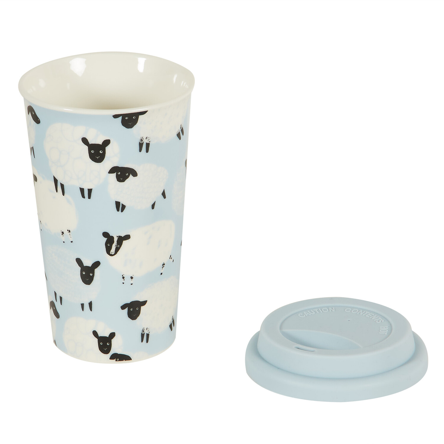 Highland Flock Travel Mug - Blue Image 4