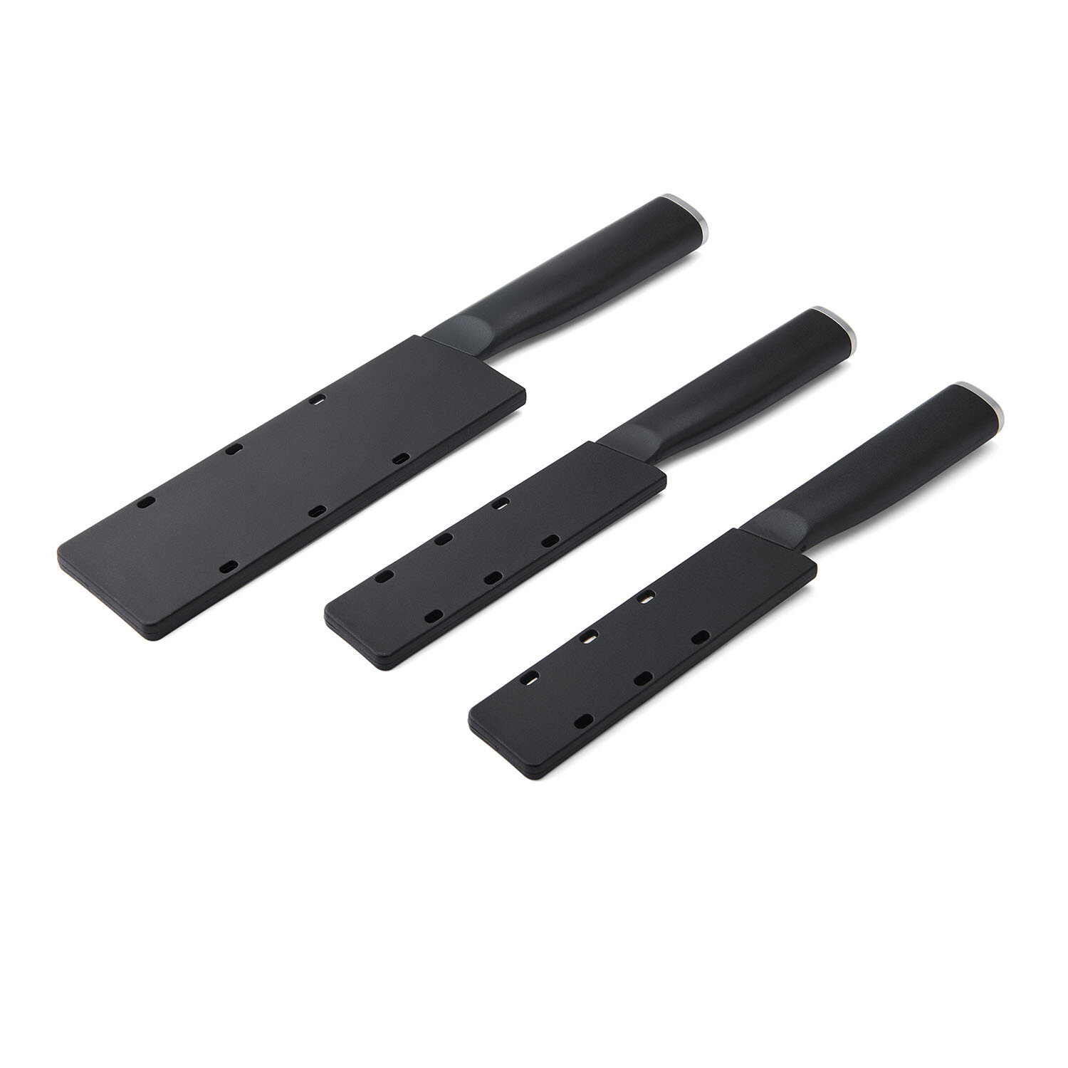 Pack of 3 Kitchen Aid Knife Set - Black Image 4