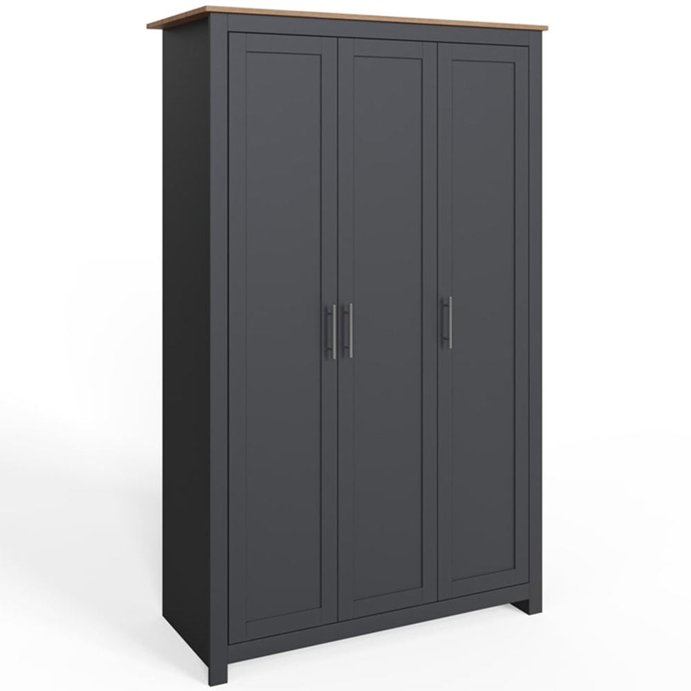 GFW Lancaster Slate Blue 4 Piece Bedroom Furniture Set Image 2
