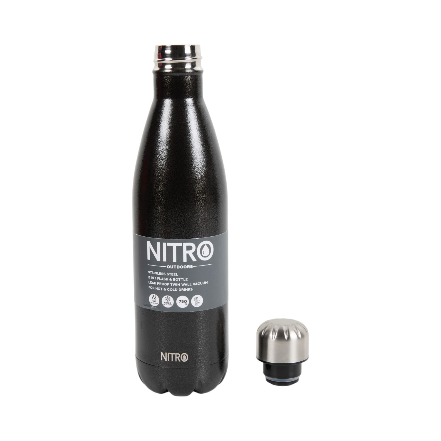 Nitro Stainless Steel Vacuum Bottle Image 8