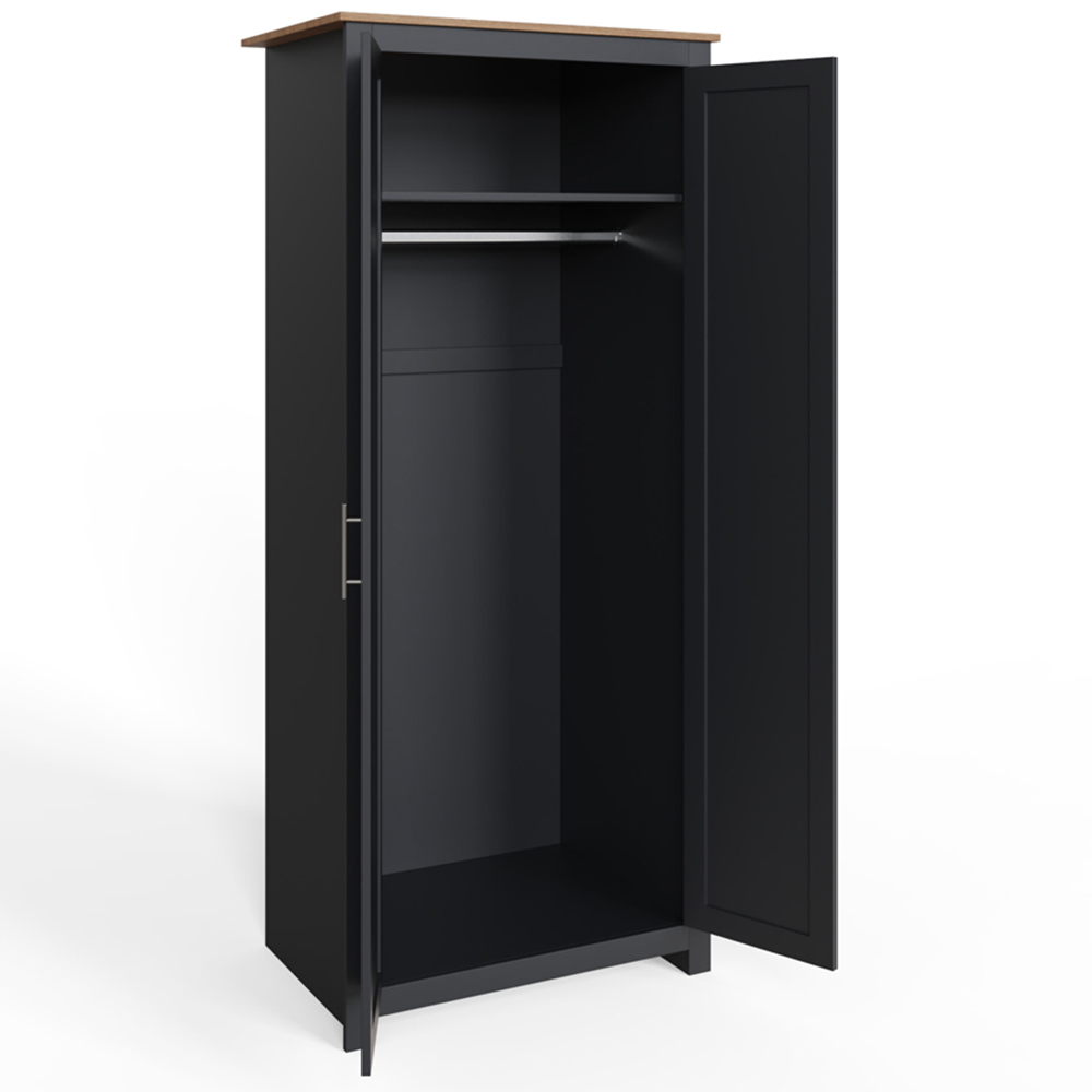 GFW Lancaster Slate Blue 3 Piece Bedroom Furniture Set Image 4