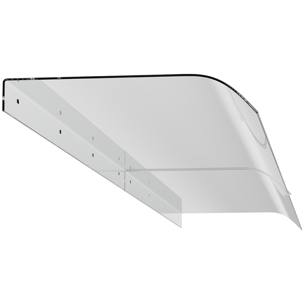 Living and Home Arched Transparent Awning Canopy 1.6m Image 4