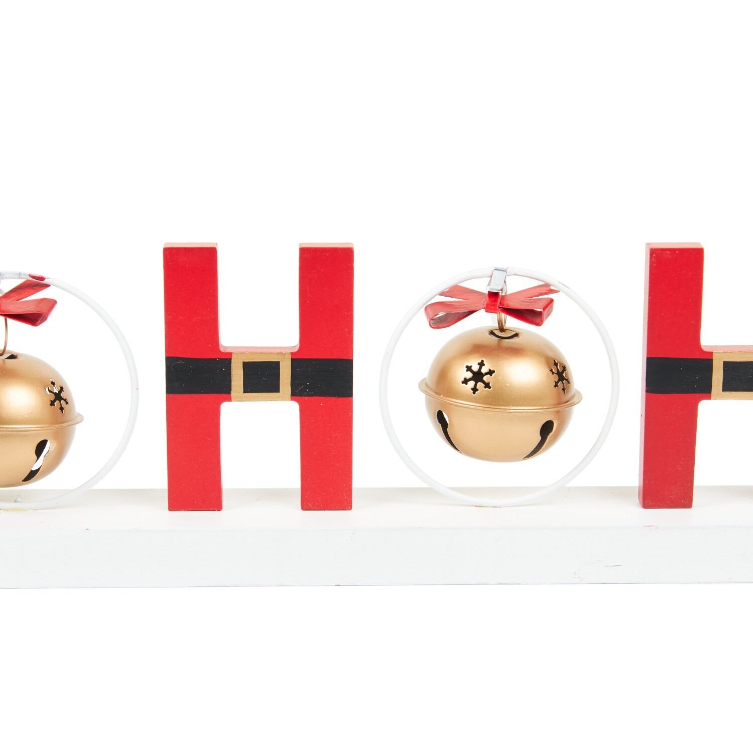 Ho Ho Ho Sign Ornament Red Image 2