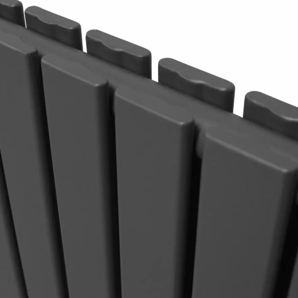 MonsterShop Anthracite Grey Flat Radiator 600 x 1190mm Image 5