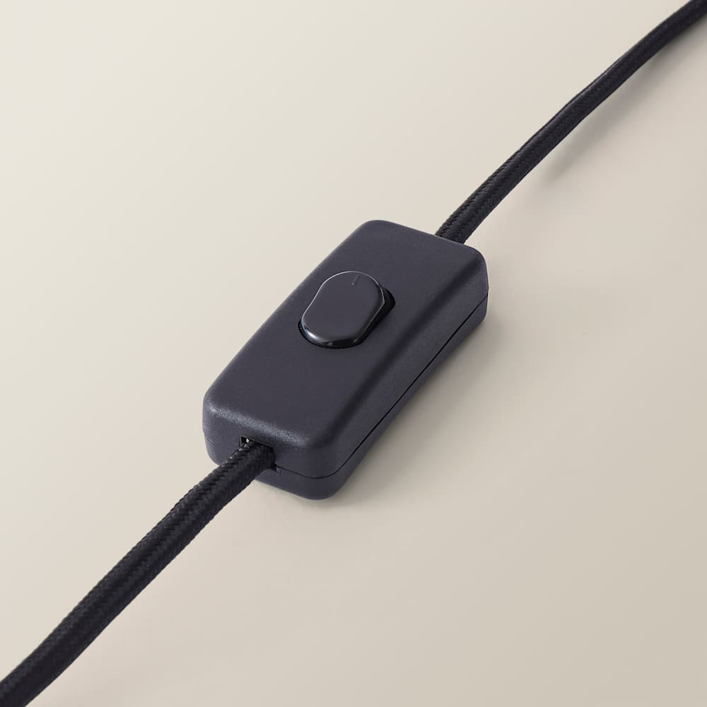 ValueLights Rust Drum Shade Declan Metal Candlestick LED Table Lamp with Bulb Image 6