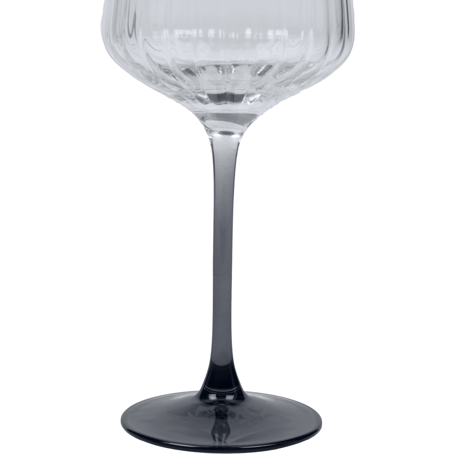 Smoky Wine Glass Grey Image 3