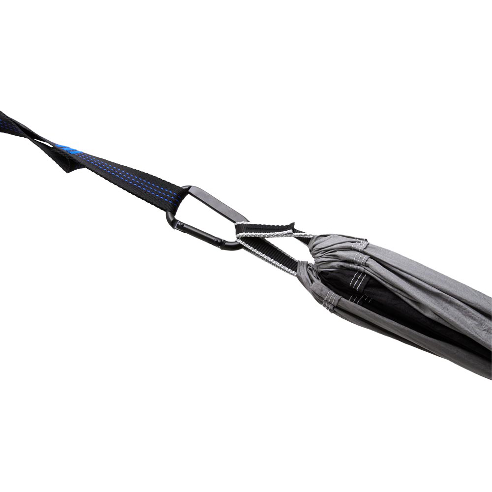 Living and Home Black Nylon Portable Outdoor Hammock Image 5