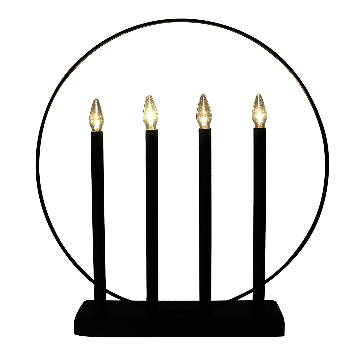 Circular Candle Bridge - Black Image 5