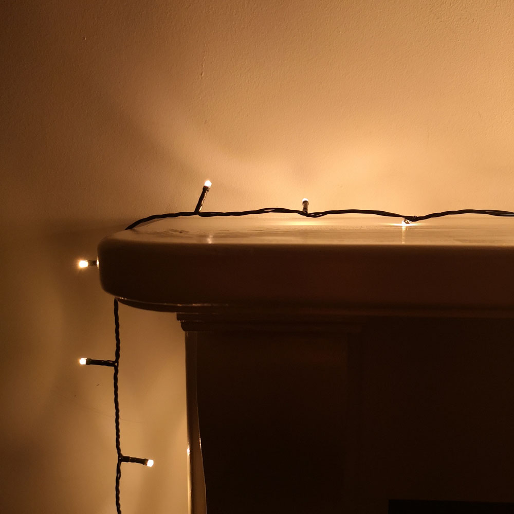 Premier SupaBrights 360 Vintage Gold LED Multi-Function Christmas String Light 28.7m Image 4