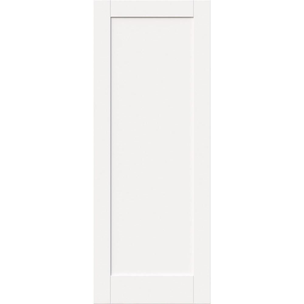 Green & Taylor White Primed Shaker 1 Panel Internal Door 1981 x 686mm Image