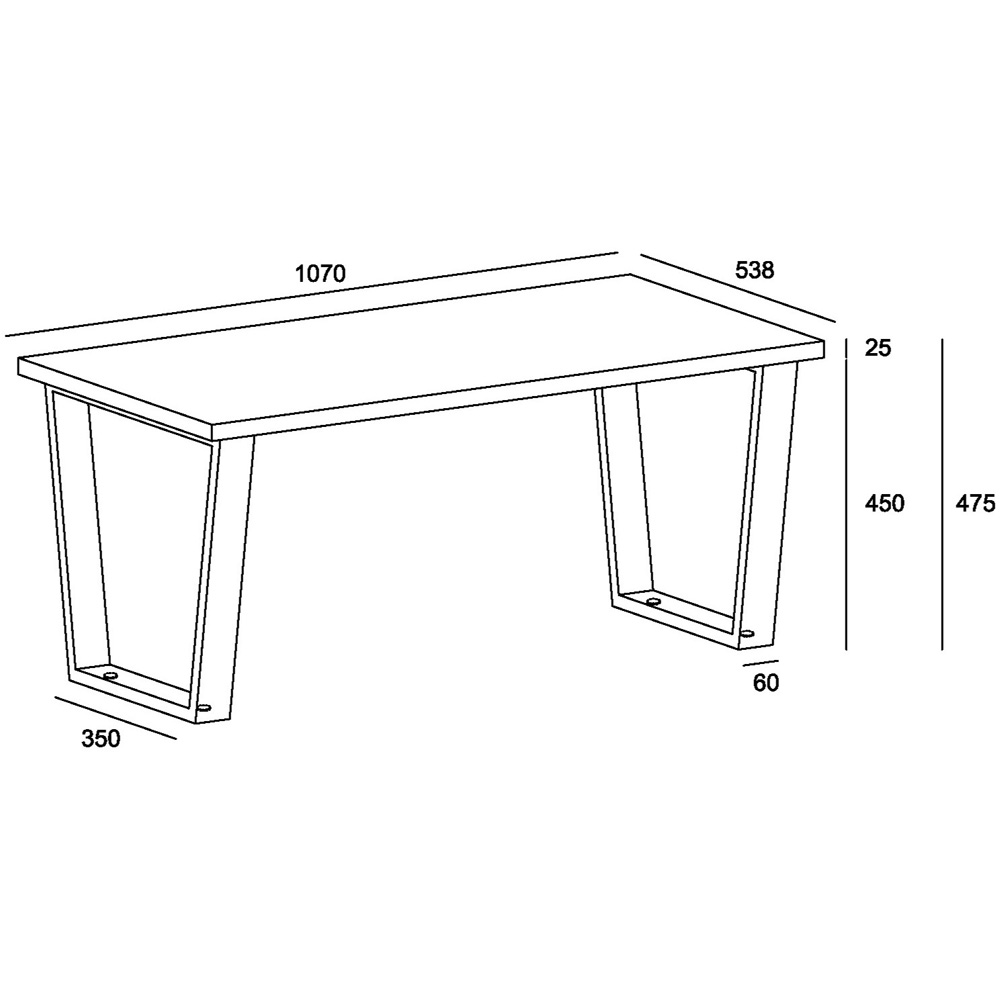 Core Products Texas Antique Wax Pine Standard Coffee Table Image 5