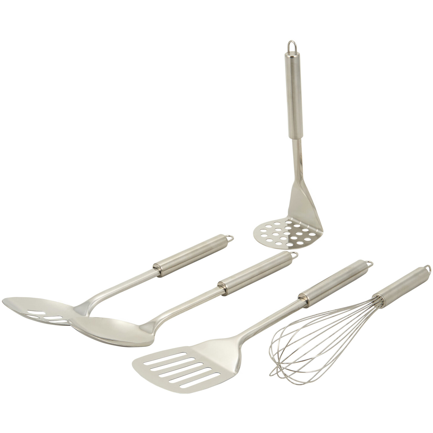 My Kitchen Silver Stainless Steel Utensil Set 5 Piece Image 2