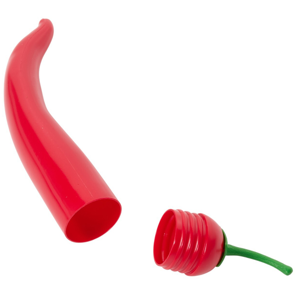 Pack of 4 Zest and Zing Chilli Shaped Ice Moulds Red Image 6