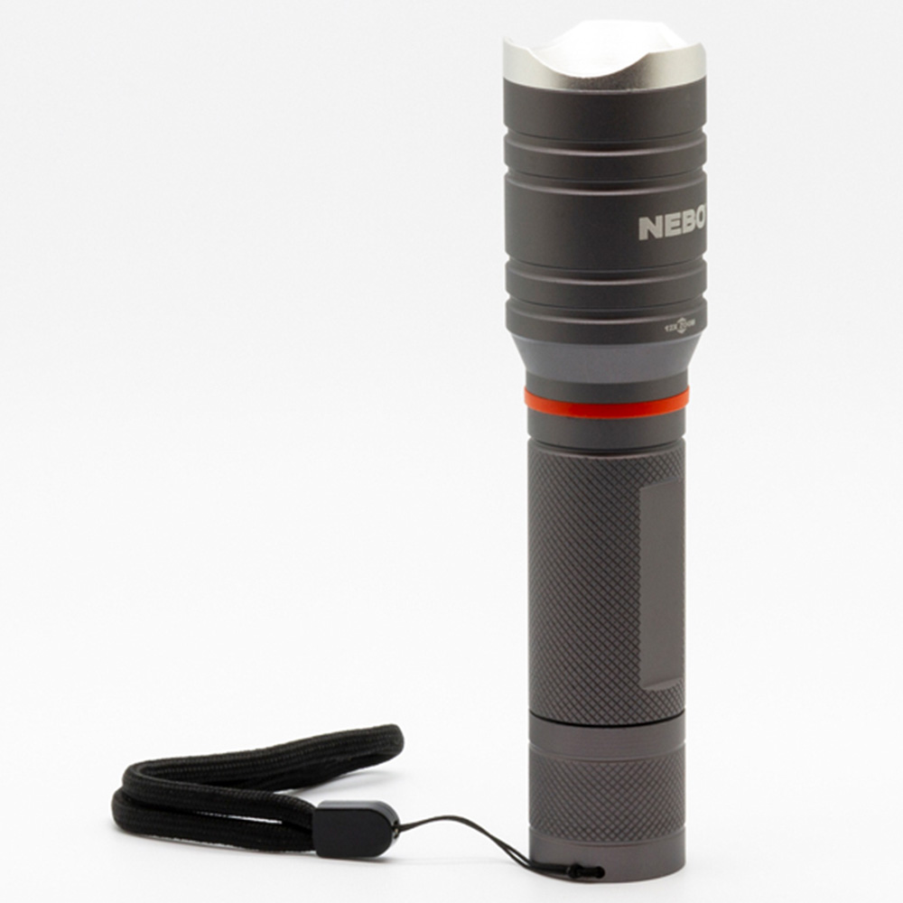 Nebo Tac Slyde 2-in-1 300 Lumens Zoom Flashlight with COB Lantern and AAA Batteries Image 4