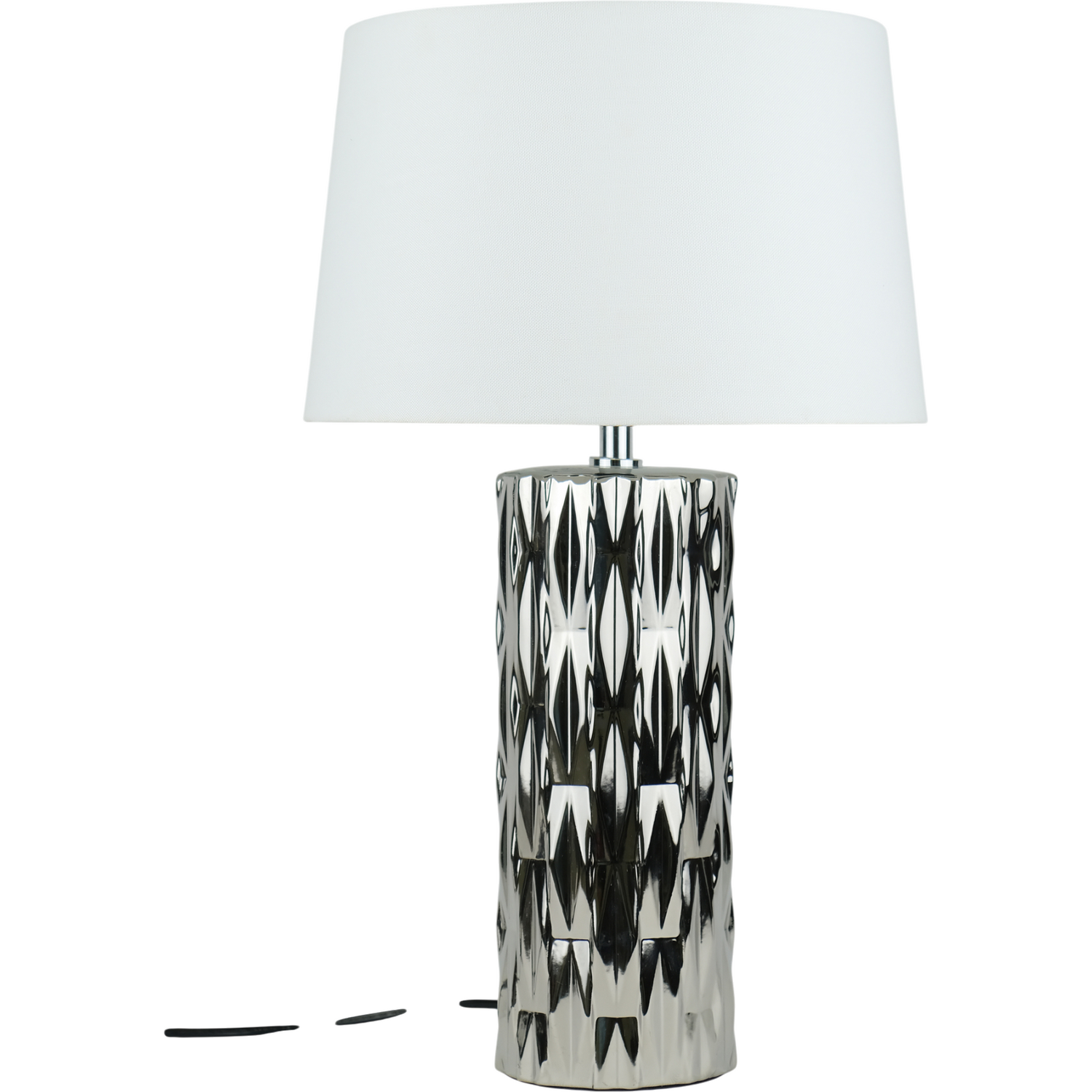 Rosalyn Table Lamp Silver Image 6