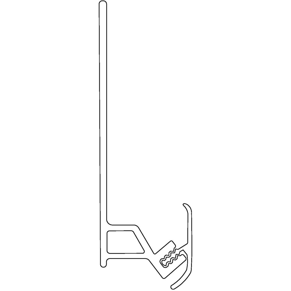 Wetwall Mermaid 2 Part Wetroom Flooring Profile Trim Image 3