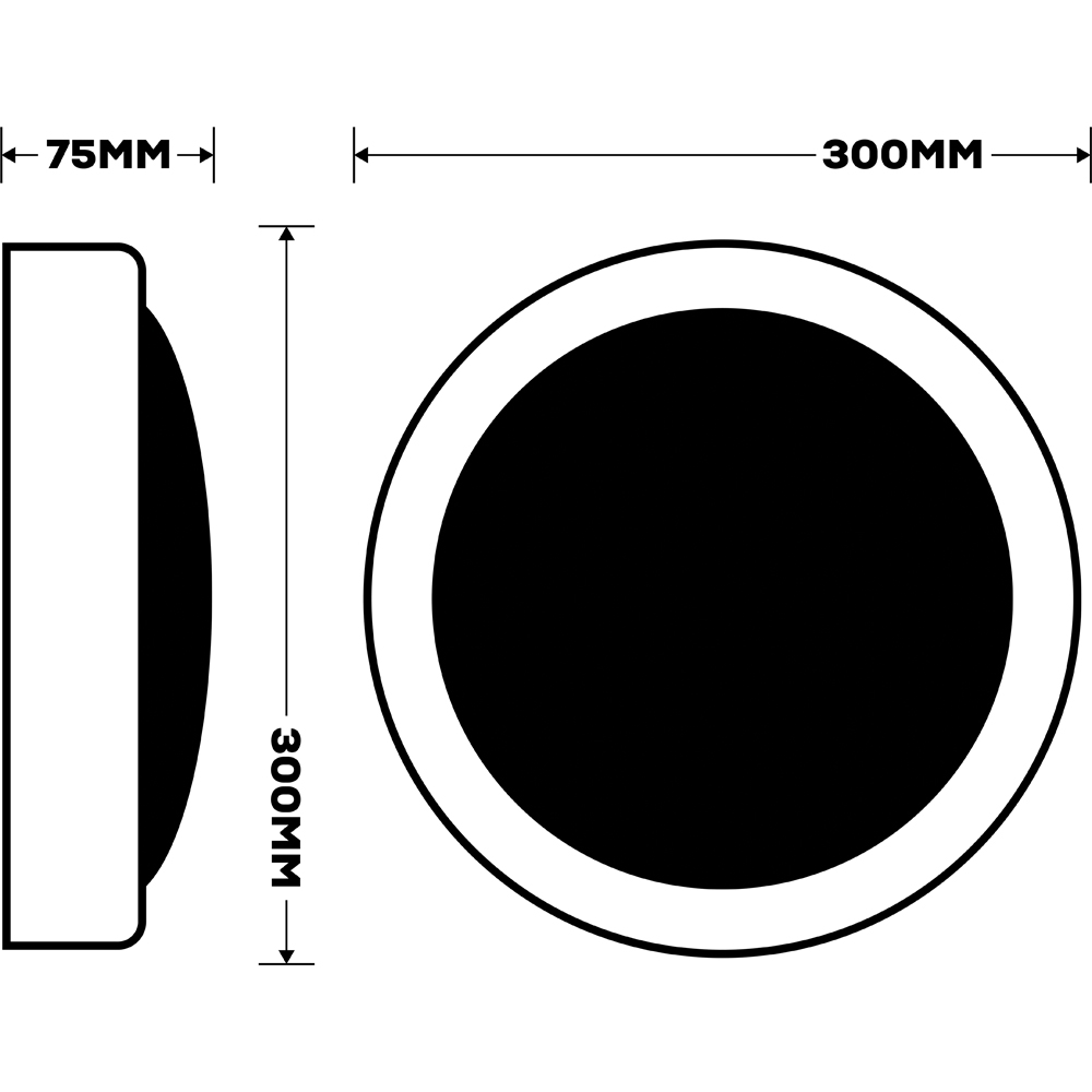 TCP Emergency Bulkhead Wall and Ceiling Light Image 9