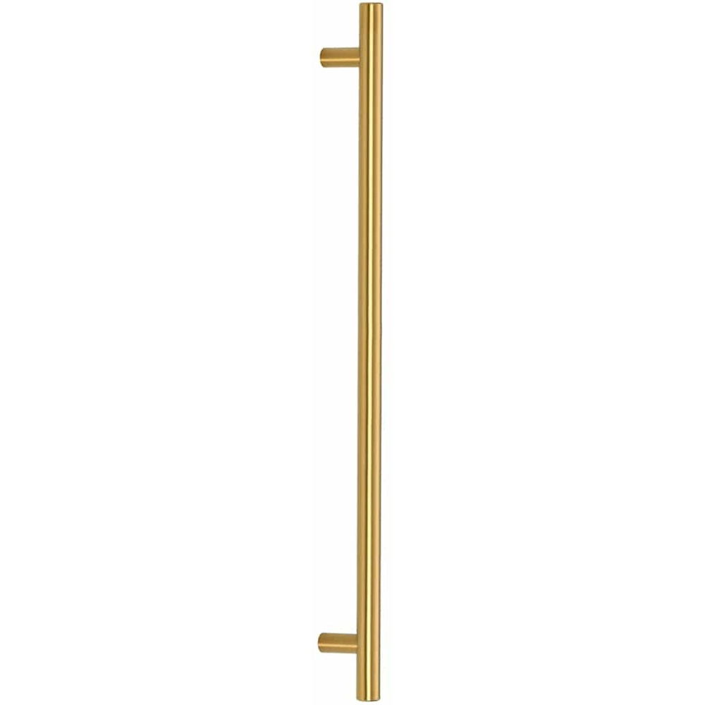 Wallplus Gold Stainless Steel Medium T-Shaped Cabinet Handle 56cm 5 Pack Image 4