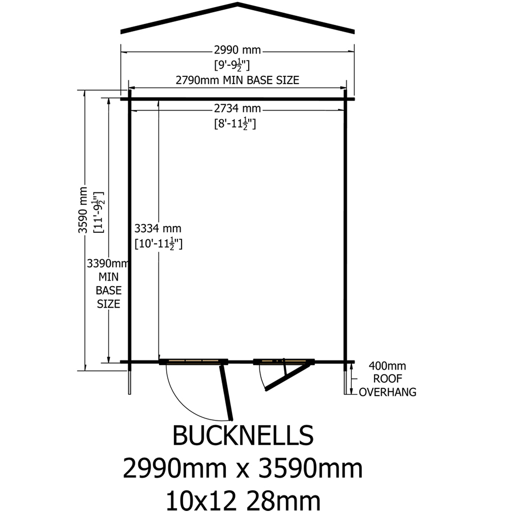Shire Bucknells Log Cabin Image 8