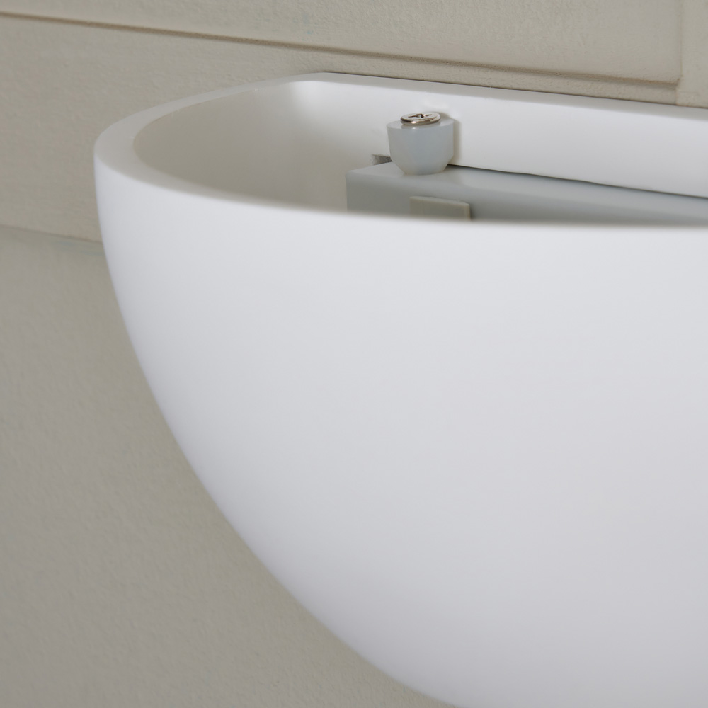 Inlight Prynce Paintable Plaster Up and Down Wall Light Image 5